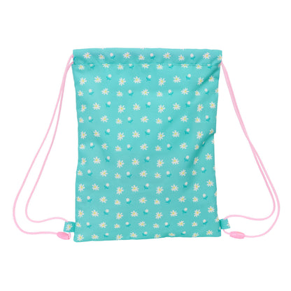 Geantă Rucsac cu Bretele Peppa Pig Pretty flowers Galben Mentă 26 x 34 x 1 cm - Birou și papetărie, Material școlar și educațional
