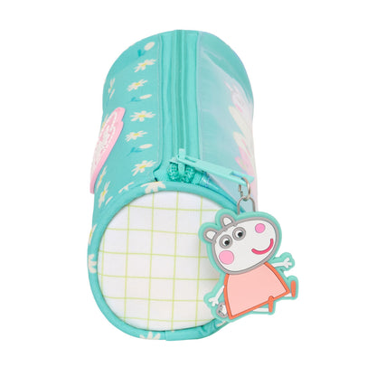 Geantă Universală Peppa Pig Pretty flowers Galben Mentă 20 x 7 x 7 cm - Birou și papetărie, Material școlar și educațional