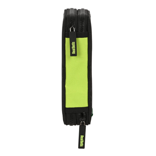 Creion dublu Real Betis Balompié Negru Lămâie verde 12.5 x 19.5 x 4 cm (28 Piese) - Birou și papetărie, Material școlar și educațional