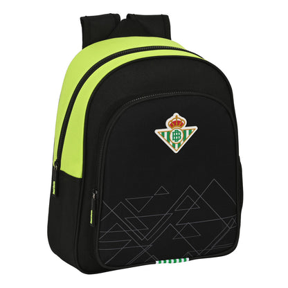 Ghiozdan Real Betis Balompié Negru Lămâie verde 28 x 34 x 10 cm - Birou și papetărie, Material școlar și educațional
