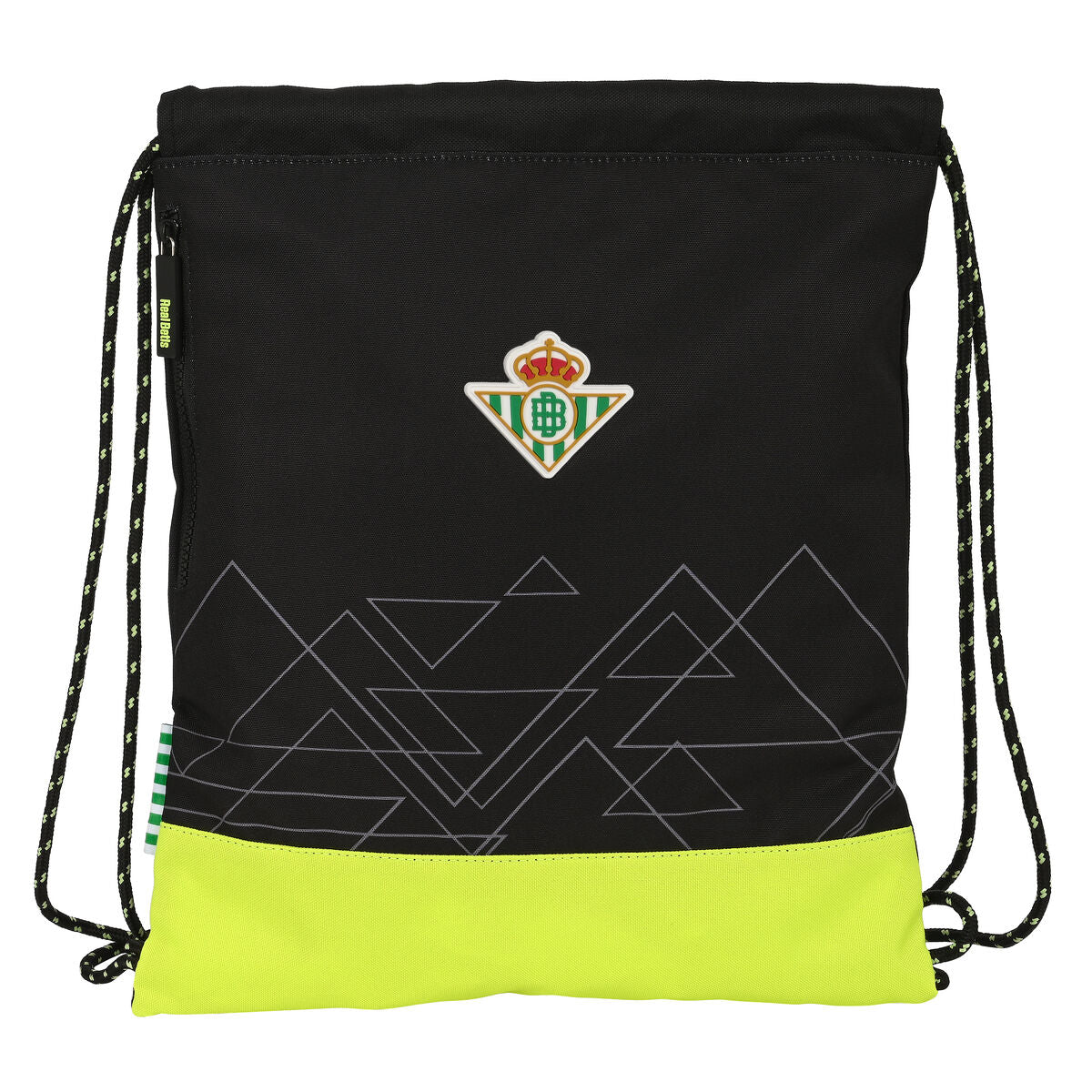 Geantă Rucsac cu Bretele Real Betis Balompié Negru Lămâie verde - Birou și papetărie, Material școlar și educațional