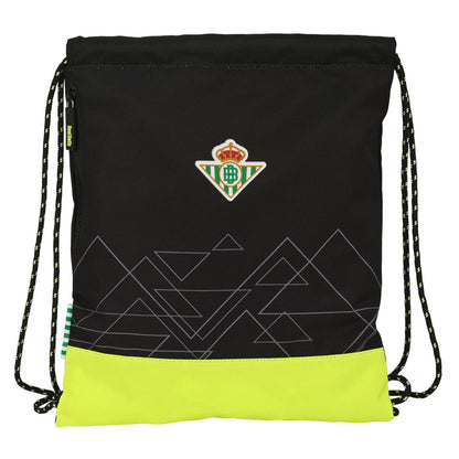 Geantă Rucsac cu Bretele Real Betis Balompié Negru Lămâie verde - Birou și papetărie, Material școlar și educațional