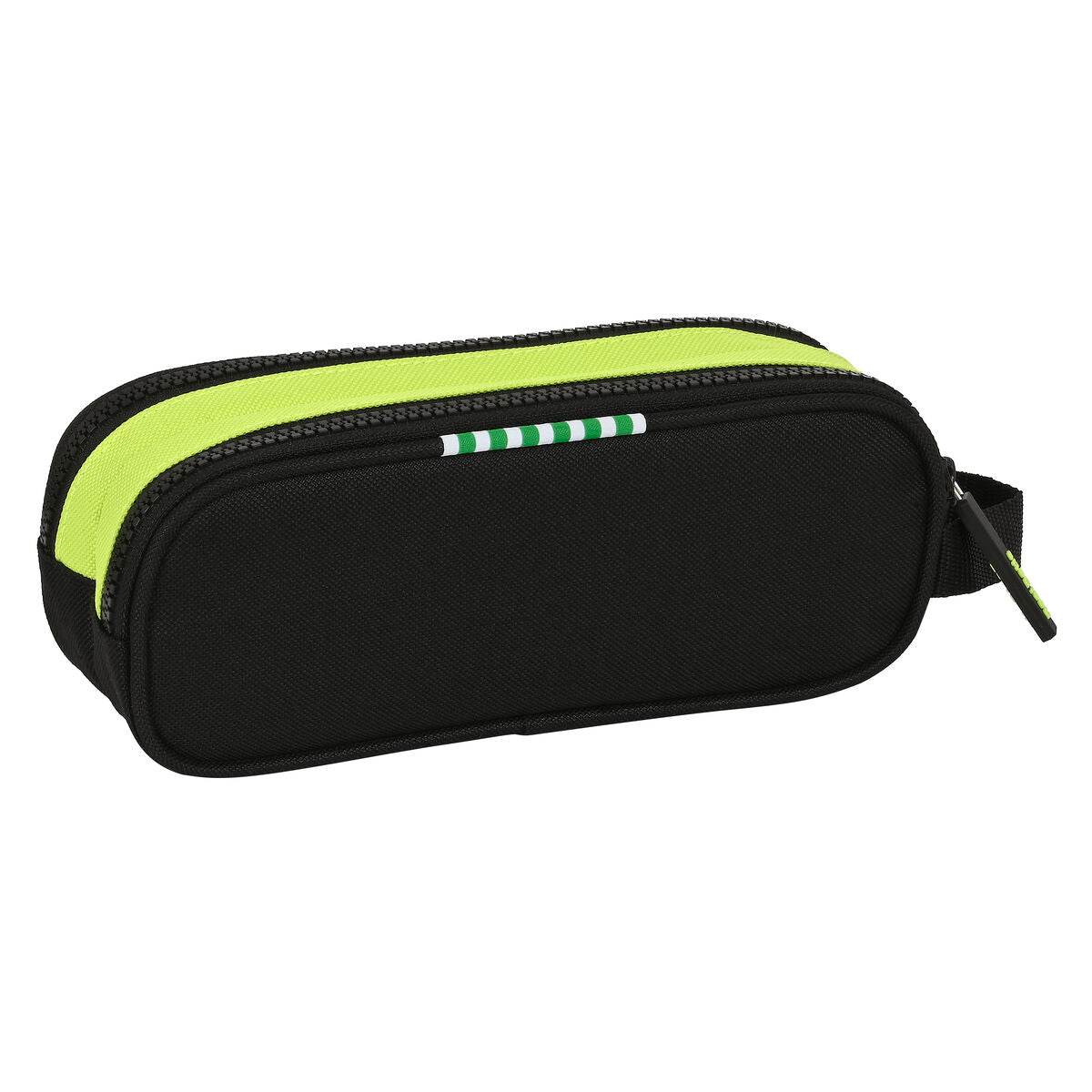 Penar dublu Real Betis Balompié Negru Lămâie verde 21 x 8 x 6 cm - Birou și papetărie, Material școlar și educațional