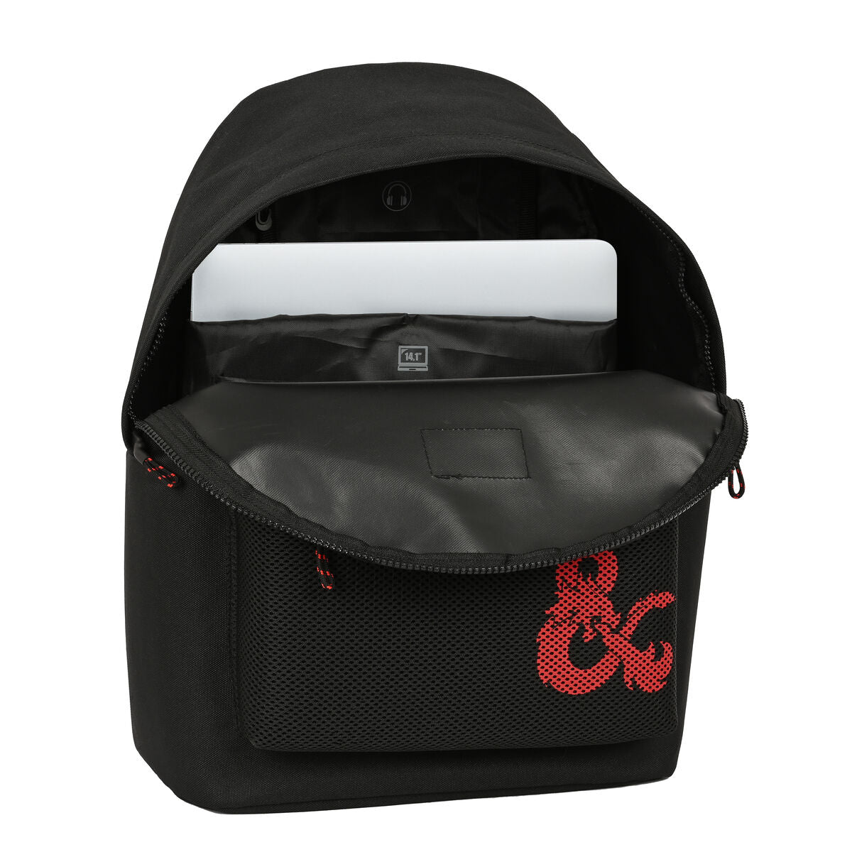 Ghiozdan Dungeons & Dragons 31 x 41 x 16 cm Negru - Birou și papetărie, Material școlar și educațional