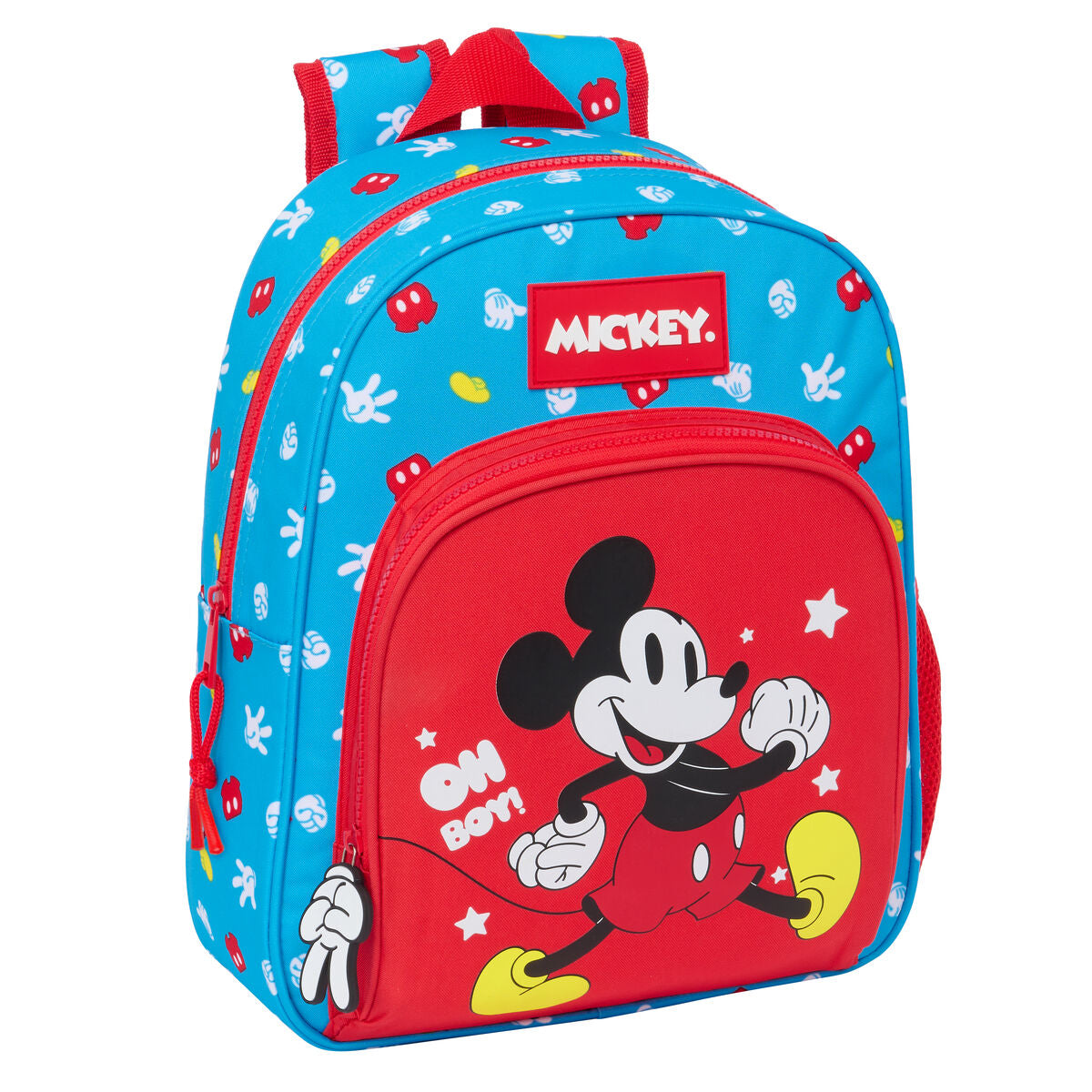 Rucsac pentru Copii Mickey Mouse Fantastic Albastru Roșu 28 x 34 x 10 cm - Birou și papetărie, Material școlar și educațional