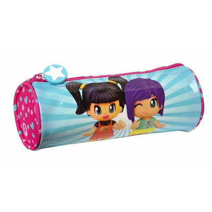 Geantă Universală Pinypon Albastru Roz 20 x 7 x 7 cm Rotund - Birou și papetărie, Material școlar și educațional