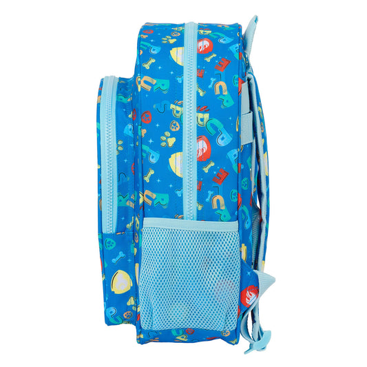 Ghiozdan The Paw Patrol Pups rule Albastru 26 x 34 x 11 cm - Birou și papetărie, Material școlar și educațional