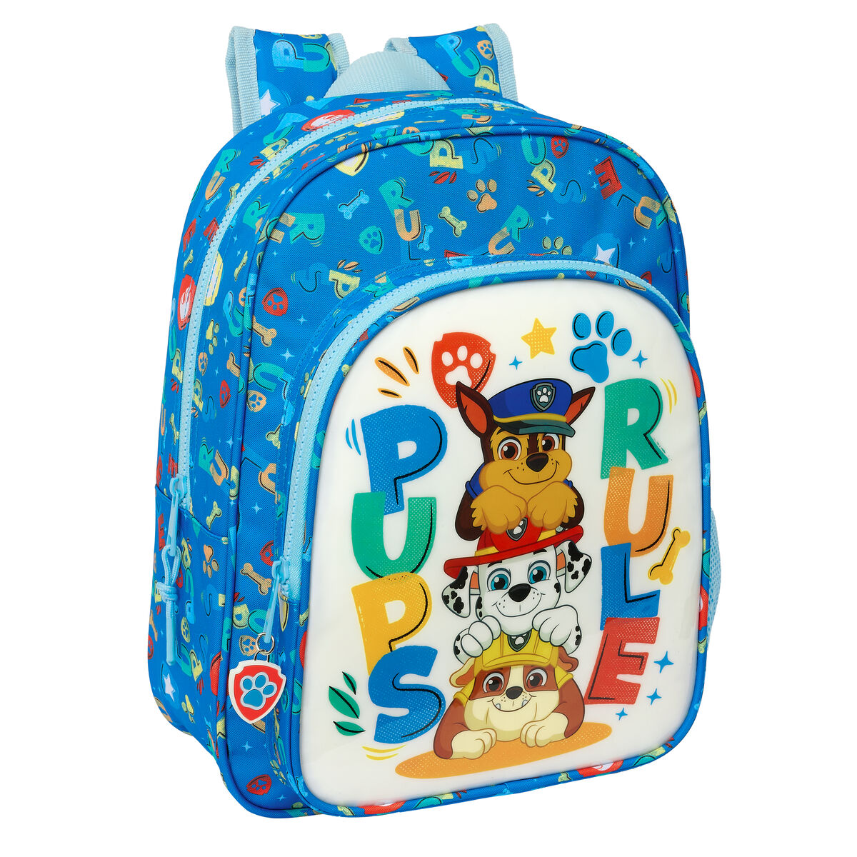 Ghiozdan The Paw Patrol Pups rule Albastru 26 x 34 x 11 cm - Birou și papetărie, Material școlar și educațional