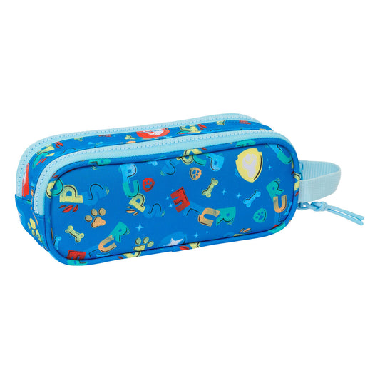 Penar dublu The Paw Patrol Pups rule Albastru 21 x 8 x 6 cm - Birou și papetărie, Material școlar și educațional