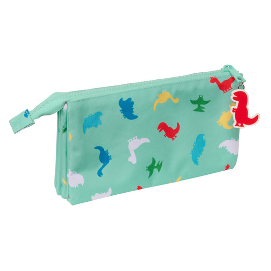 Penar dublu Peppa Pig George Mentă 22 x 12 x 3 cm - Birou și papetărie, Material școlar și educațional