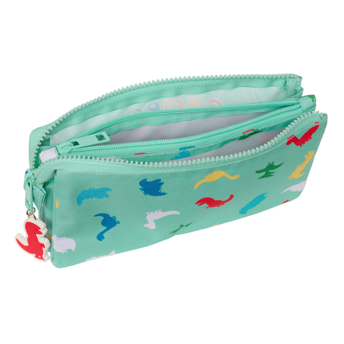 Penar dublu Peppa Pig George Mentă 22 x 12 x 3 cm - Birou și papetărie, Material școlar și educațional