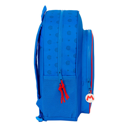 Ghiozdan Super Mario Play Albastru Roșu 32 X 38 X 12 cm - Birou și papetărie, Material școlar și educațional