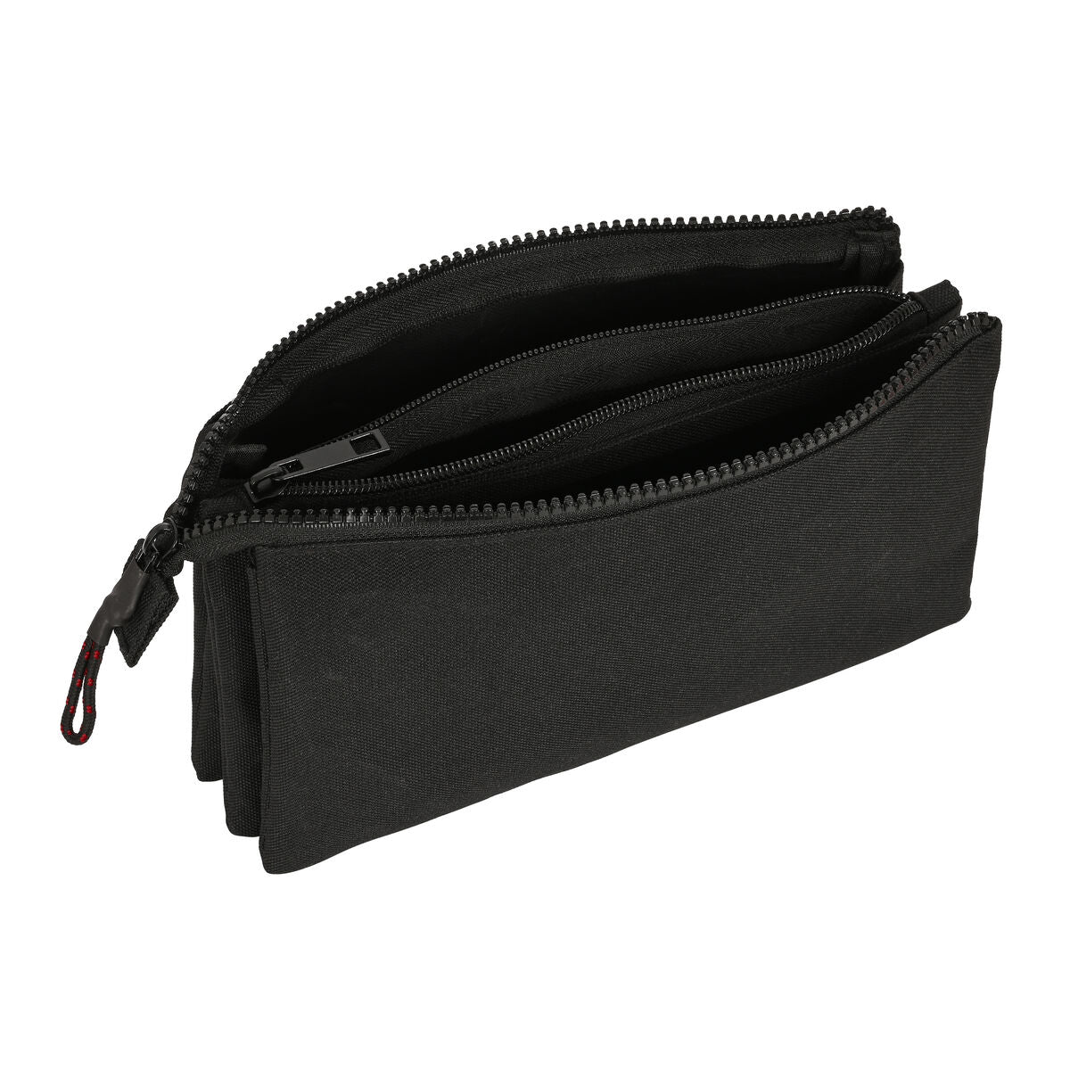 Penar triplu Naruto Negru 22 x 12 x 3 cm - Birou și papetărie, Material școlar și educațional