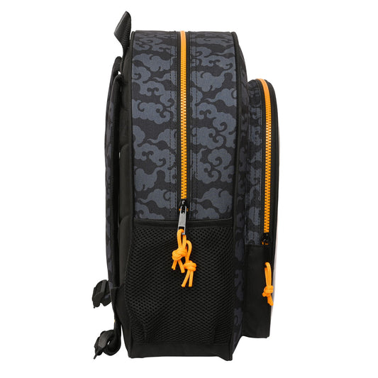 Ghiozdan Naruto Negru Portocaliu 32 X 38 X 12 cm - Birou și papetărie, Material școlar și educațional