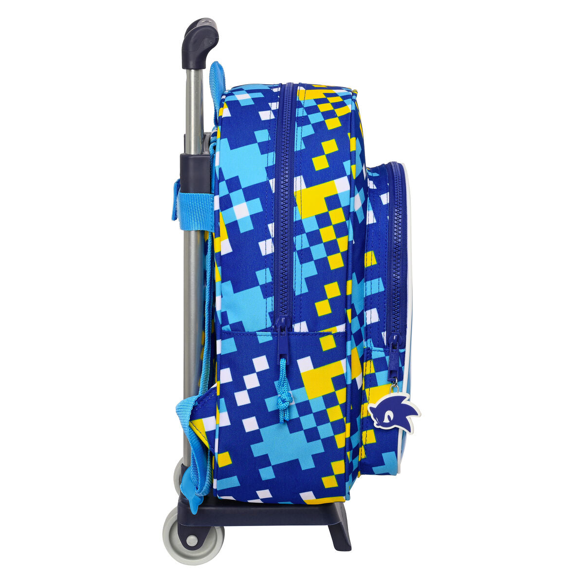 Ghiozdan cu Roți Sonic Speed 26 x 34 x 11 cm Albastru - Birou și papetărie, Material școlar și educațional