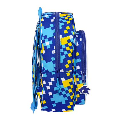 Ghiozdan Sonic Speed 26 x 34 x 11 cm Albastru - Birou și papetărie, Material școlar și educațional