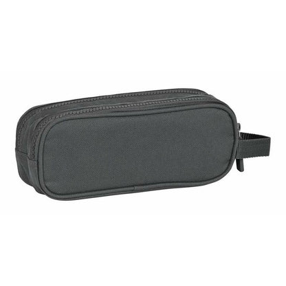 Penar dublu Safta Basic Gri 21 x 8 x 6 cm - Birou și papetărie, Material școlar și educațional