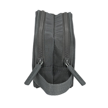 Penar dublu Safta Gri 21 x 8 x 6 cm - Birou și papetărie, Material școlar și educațional