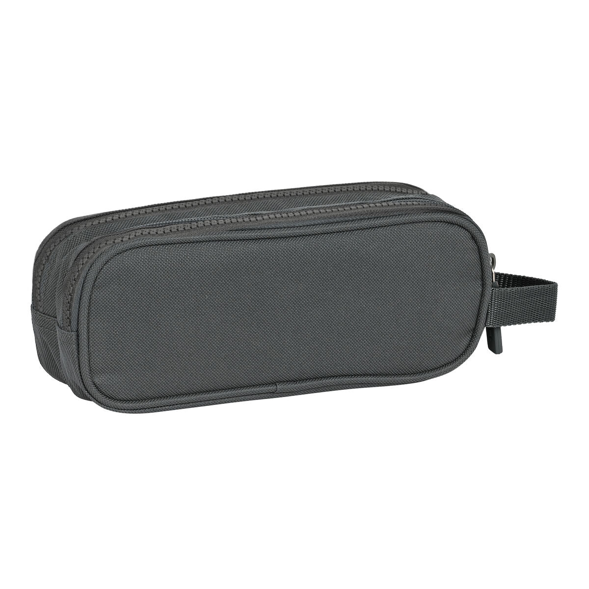 Penar dublu Safta Gri 21 x 8 x 6 cm - Birou și papetărie, Material școlar și educațional
