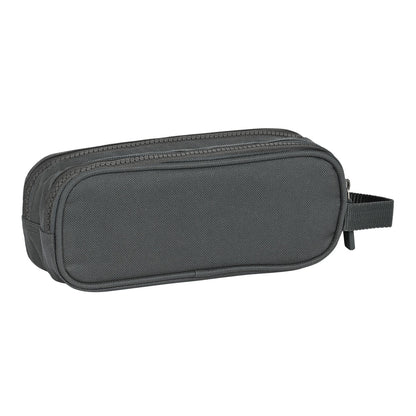 Penar dublu Safta Gri 21 x 8 x 6 cm - Birou și papetărie, Material școlar și educațional