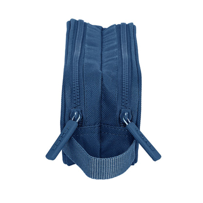 Penar dublu Safta Bleumarin 21 x 8 x 6 cm - Birou și papetărie, Material școlar și educațional