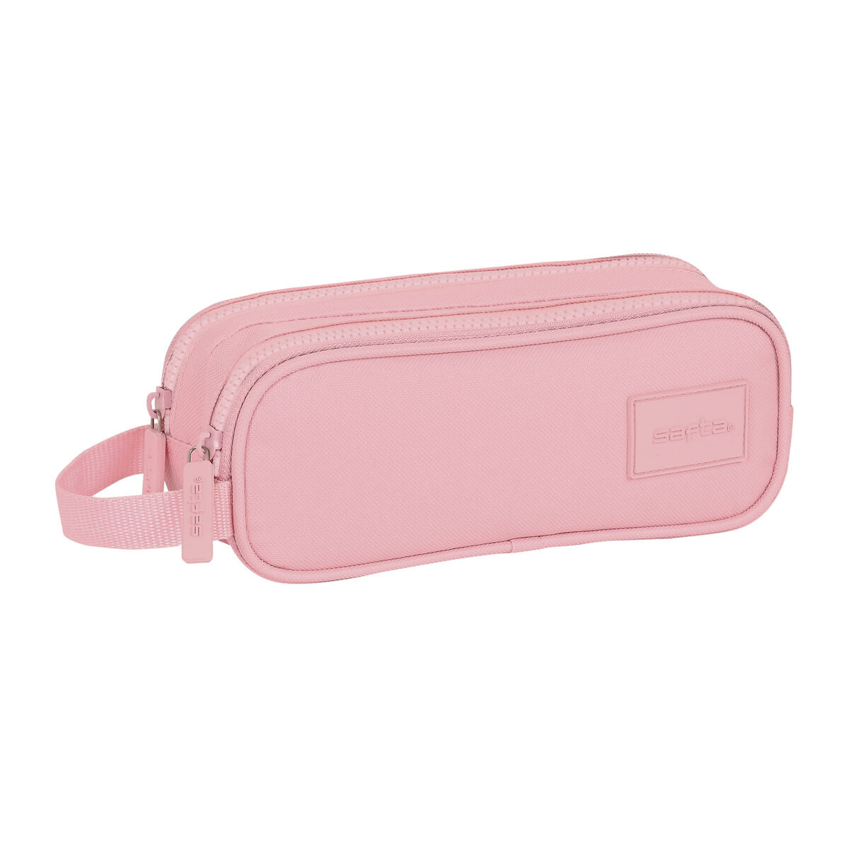 Penar dublu Safta Roz 21 x 8 x 6 cm - Birou și papetărie, Material școlar și educațional