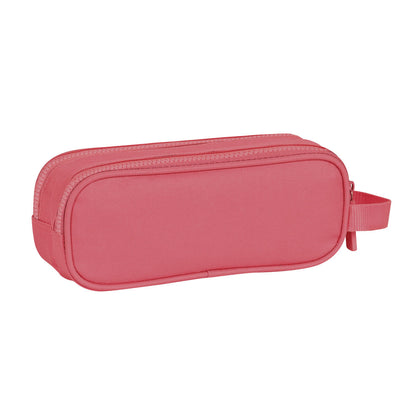 Penar dublu Safta Marsala Castaniu 21 x 8 x 6 cm - Birou și papetărie, Material școlar și educațional