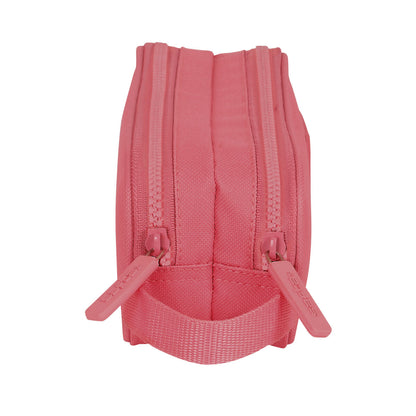 Penar dublu Safta Marsala Castaniu 21 x 8 x 6 cm - Birou și papetărie, Material școlar și educațional