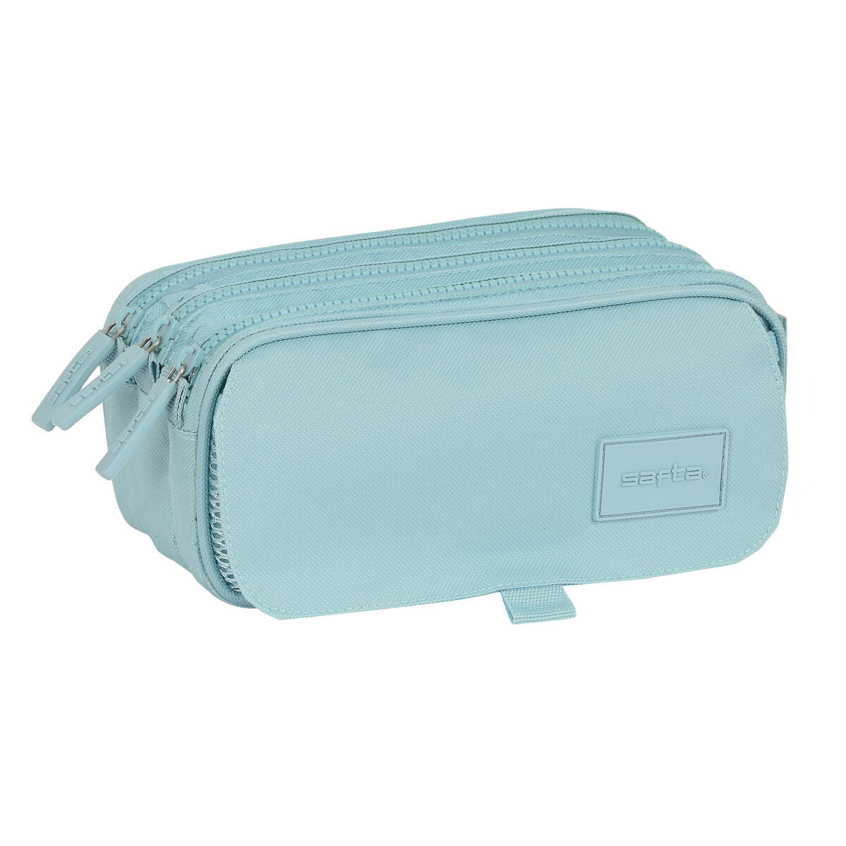 Penar triplu Safta 21,5 x 10 x 8 cm Albastru - Birou și papetărie, Material școlar și educațional