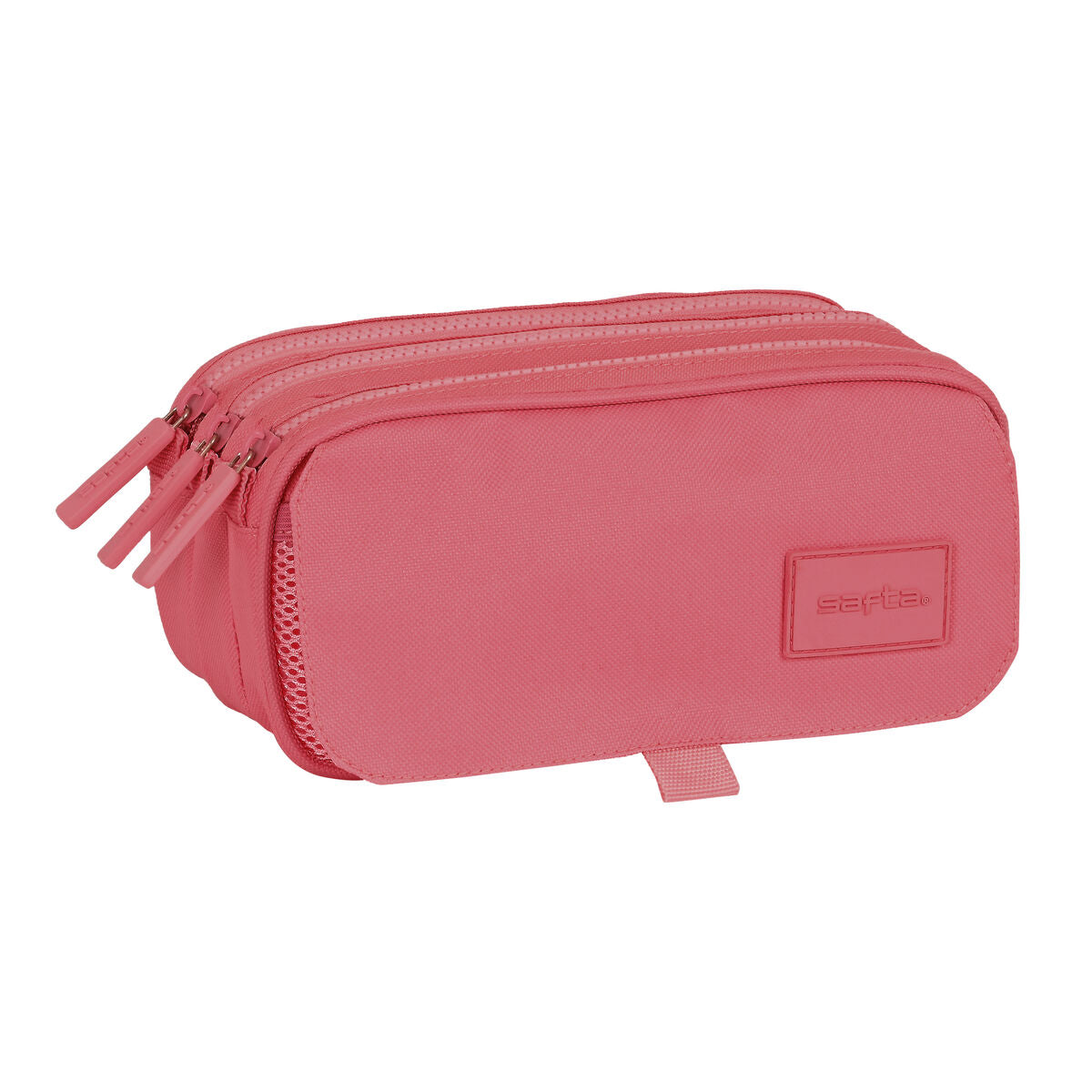 Penar triplu Safta Marsala 21,5 x 10 x 8 cm Castaniu - Birou și papetărie, Material școlar și educațional