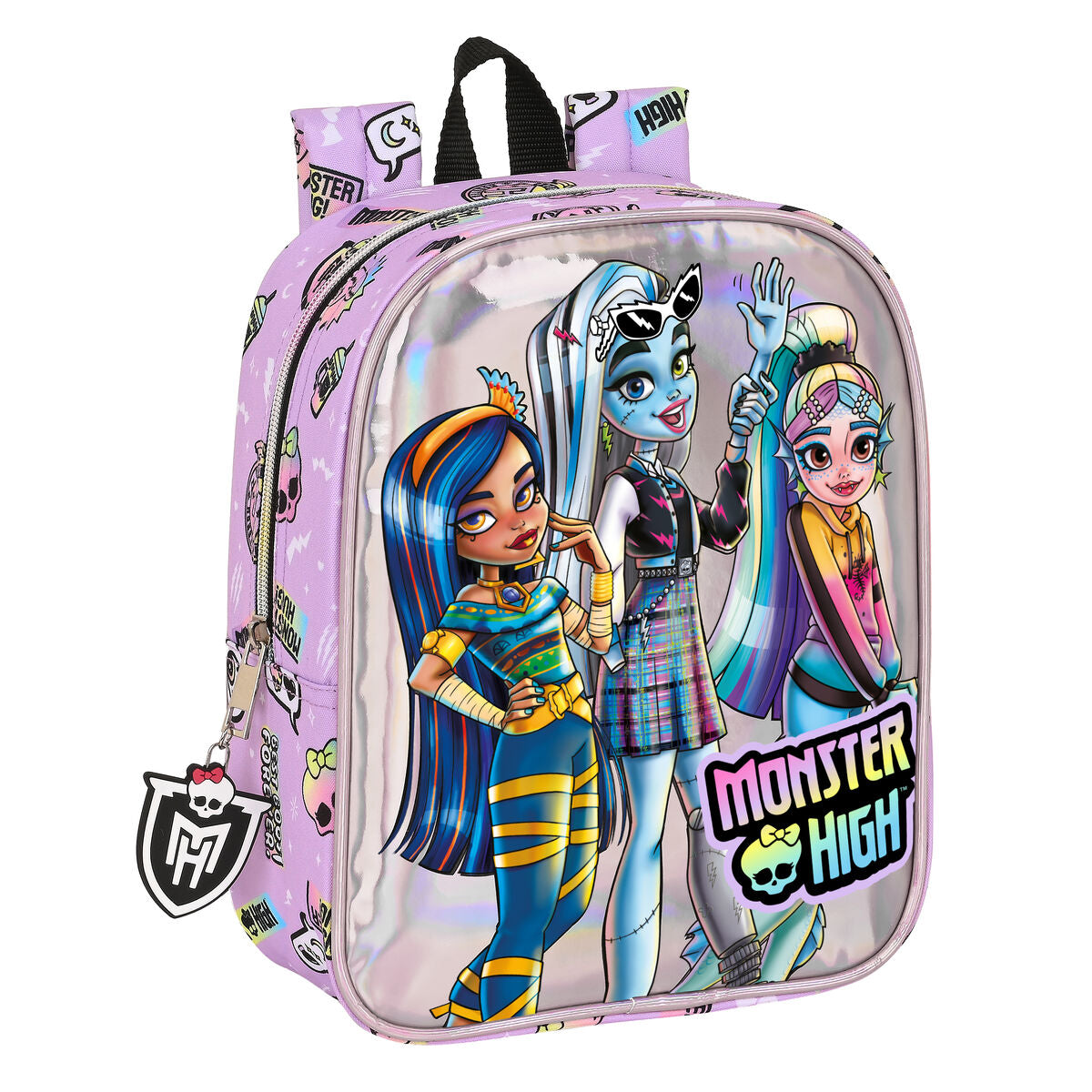 Ghiozdan Monster High Best boos Liliachiu 22 x 27 x 10 cm - Birou și papetărie, Material școlar și educațional