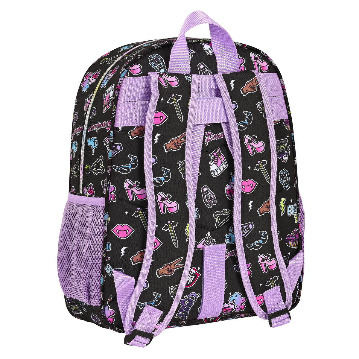 Ghiozdan Monster High Creep Negru 32 X 38 X 12 cm - Birou și papetărie, Material școlar și educațional