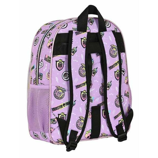 Ghiozdan Monster High Best boos Liliachiu 32 x 38 x 12 cm - Birou și papetărie, Material școlar și educațional