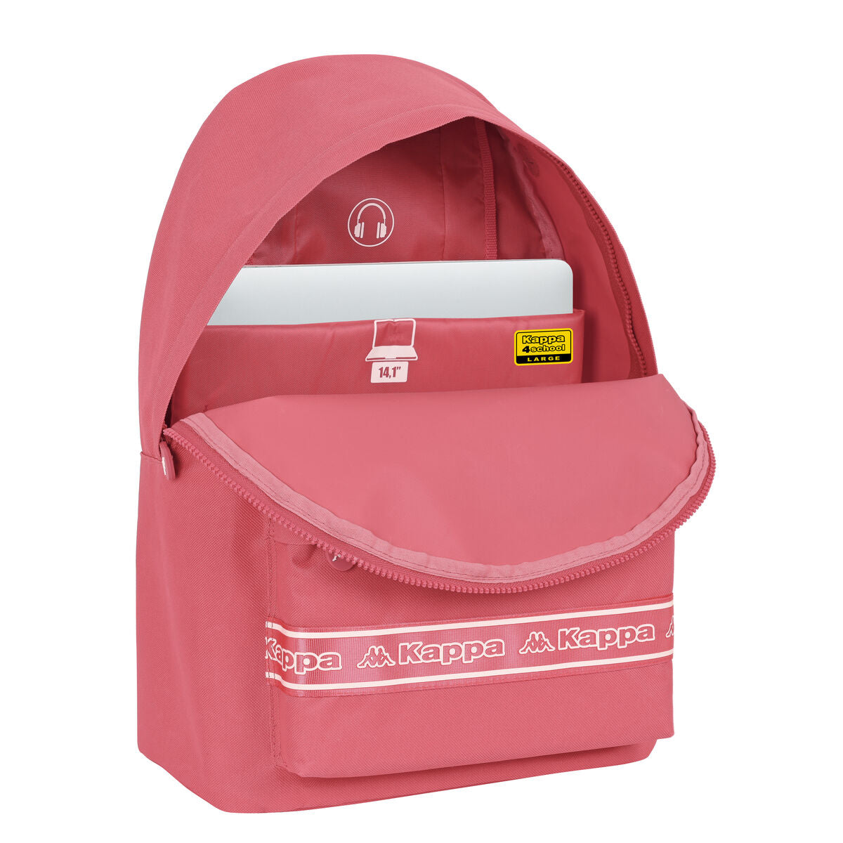 Ghiozdan Kappa Marsala 31 x 41 x 16 cm Marsala - Birou și papetărie, Material școlar și educațional