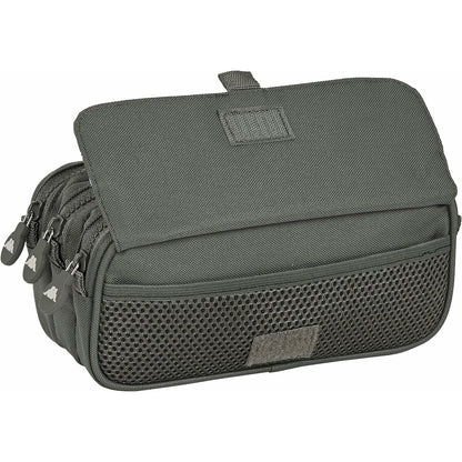 Penar triplu Kappa Basics Gri 21,5 x 10 x 8 cm - Birou și papetărie, Material școlar și educațional