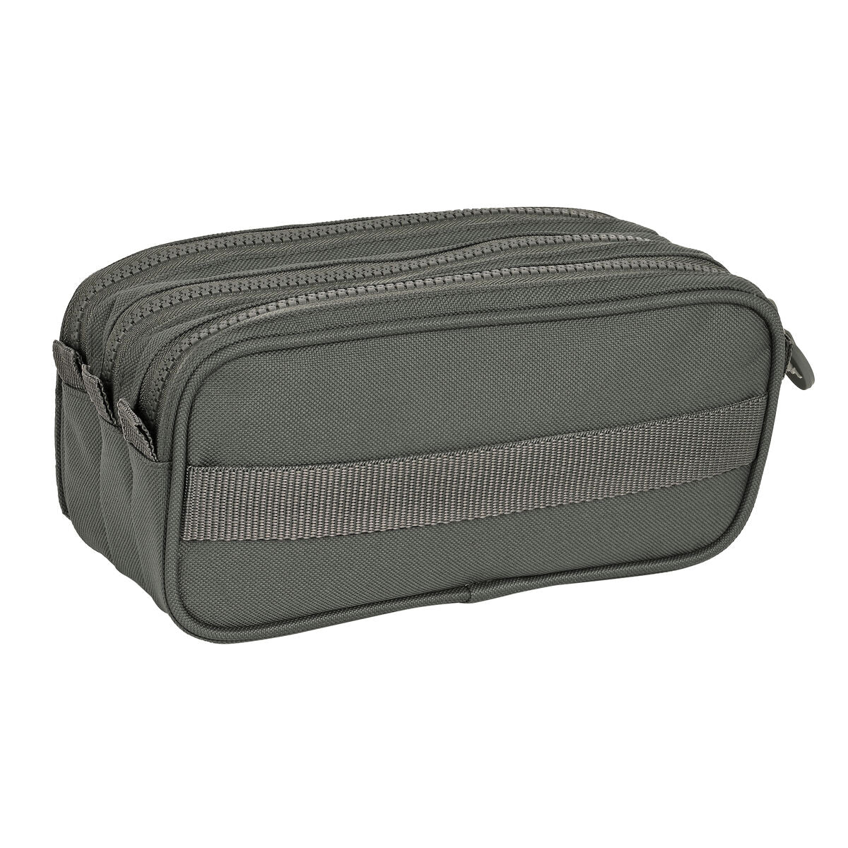 Penar triplu Kappa 21,5 x 10 x 8 cm Gri - Birou și papetărie, Material școlar și educațional