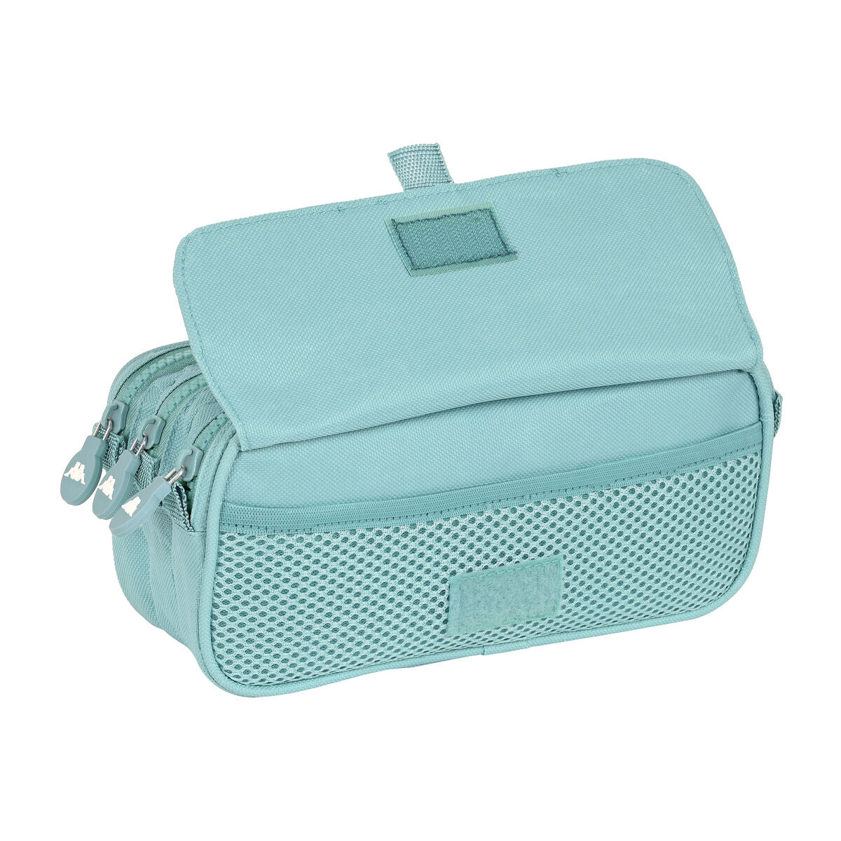 Penar triplu Kappa 21,5 x 10 x 8 cm Albastru - Birou și papetărie, Material școlar și educațional