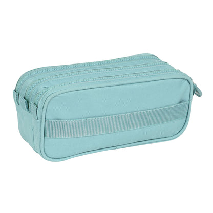 Penar triplu Kappa 21,5 x 10 x 8 cm Albastru - Birou și papetărie, Material școlar și educațional