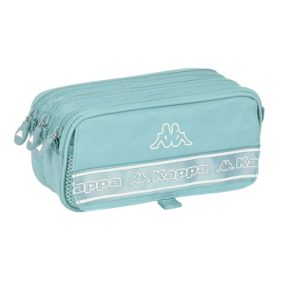 Penar triplu Kappa 21,5 x 10 x 8 cm Albastru - Birou și papetărie, Material școlar și educațional