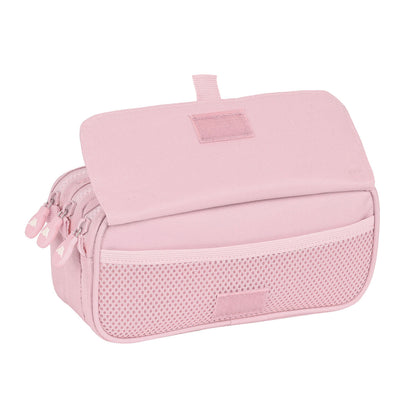 Penar triplu Kappa 21,5 x 10 x 8 cm Roz - Birou și papetărie, Material școlar și educațional