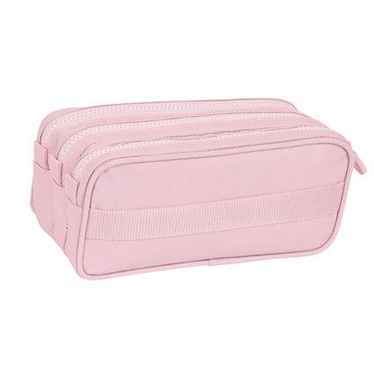 Penar triplu Kappa 21,5 x 10 x 8 cm Roz - Birou și papetărie, Material școlar și educațional