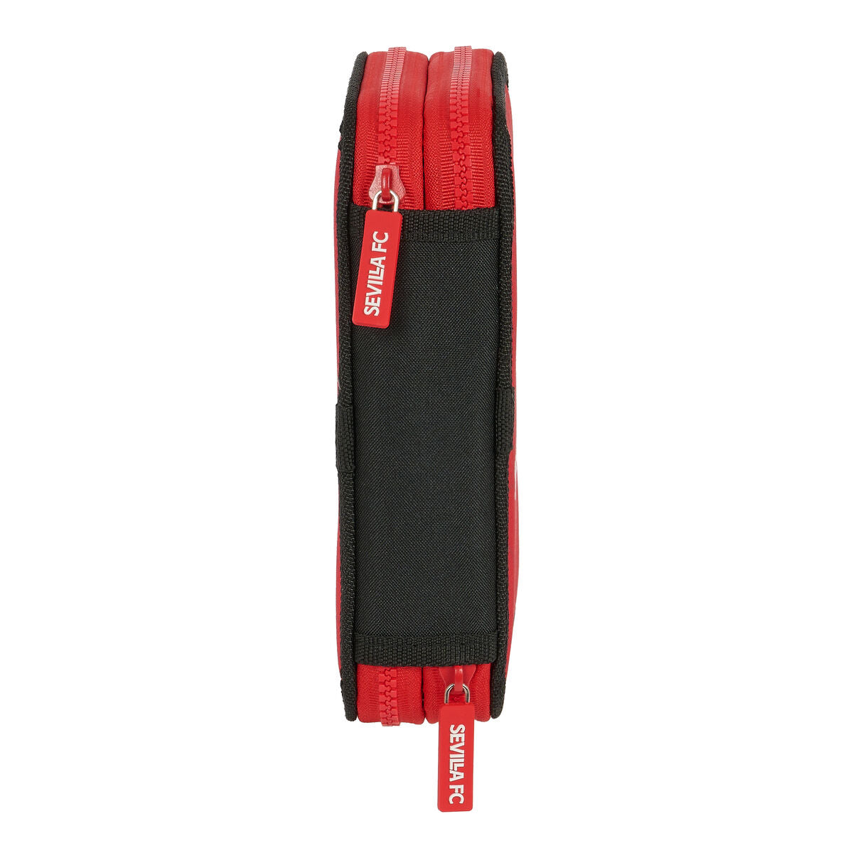 Creion dublu Sevilla Fútbol Club Negru Roșu 12.5 x 19.5 x 4 cm (28 Piese) - Birou și papetărie, Material școlar și educațional