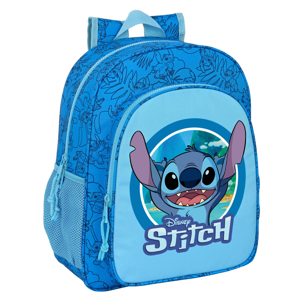 Ghiozdan Stitch Albastru 32 X 38 X 12 cm - Birou și papetărie, Material școlar și educațional