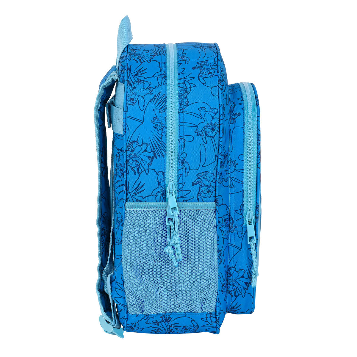 Ghiozdan Stitch Albastru 32 X 38 X 12 cm - Birou și papetărie, Material școlar și educațional