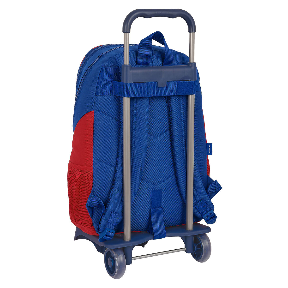 Ghiozdan cu Roți F.C. Barcelona Albastru Castaniu 32 x 44 x 16 cm - Birou și papetărie, Material școlar și educațional
