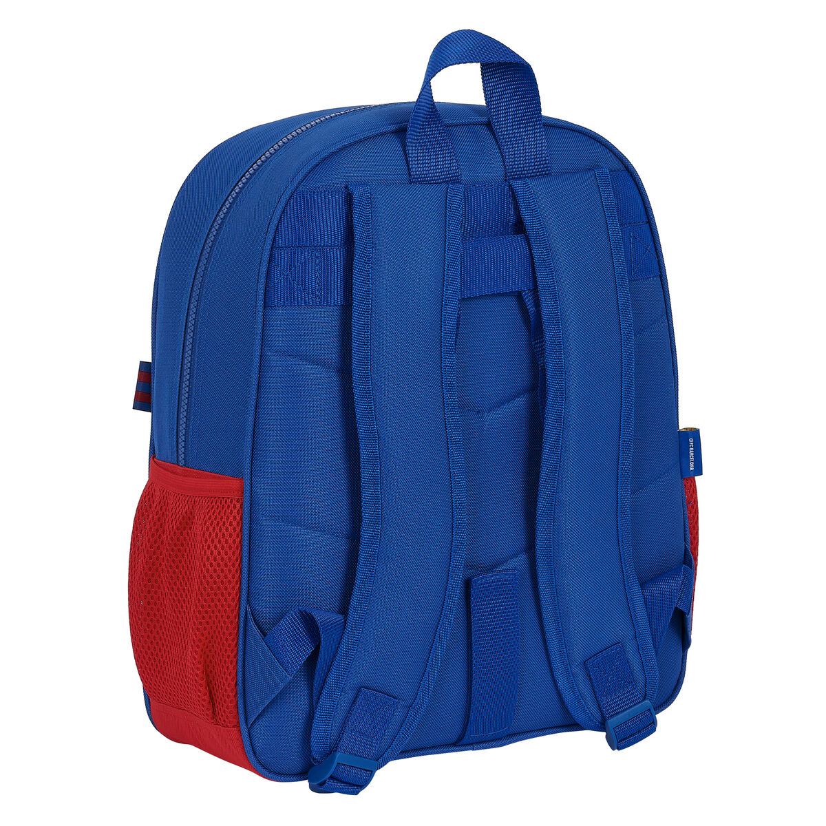 Ghiozdan F.C. Barcelona Albastru Castaniu 32 X 38 X 12 cm - Birou și papetărie, Material școlar și educațional