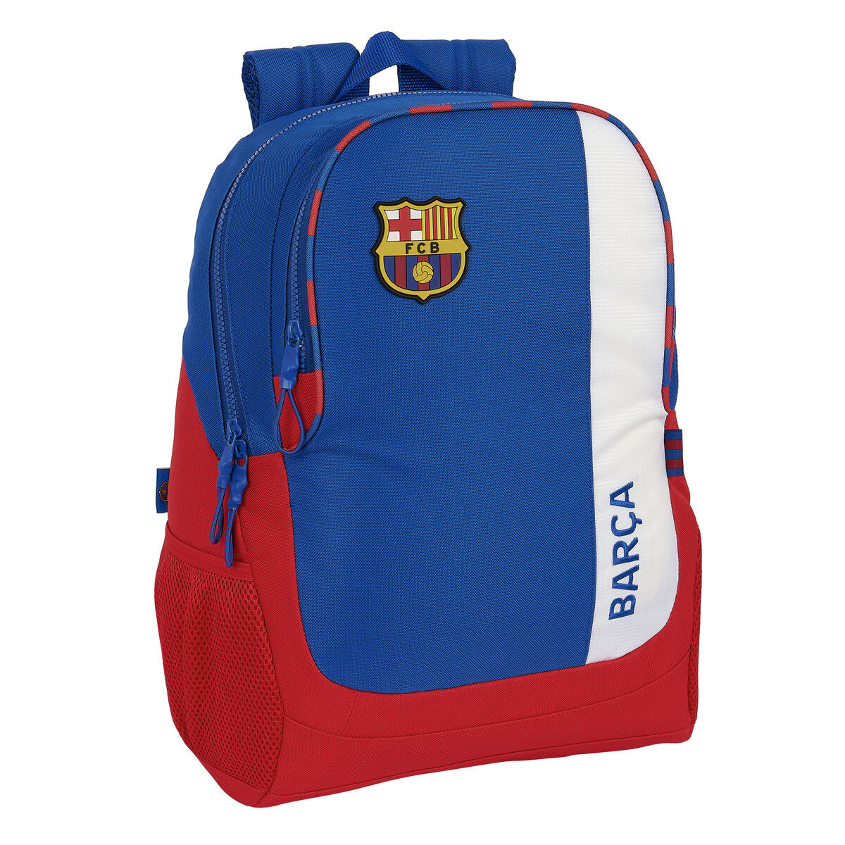 Ghiozdan F.C. Barcelona Albastru Castaniu 32 x 44 x 16 cm - Birou și papetărie, Material școlar și educațional