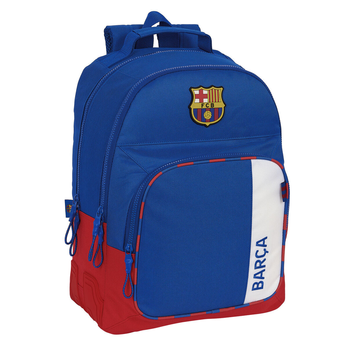 Ghiozdan F.C. Barcelona Albastru Castaniu 32 x 42 x 15 cm - Birou și papetărie, Material școlar și educațional