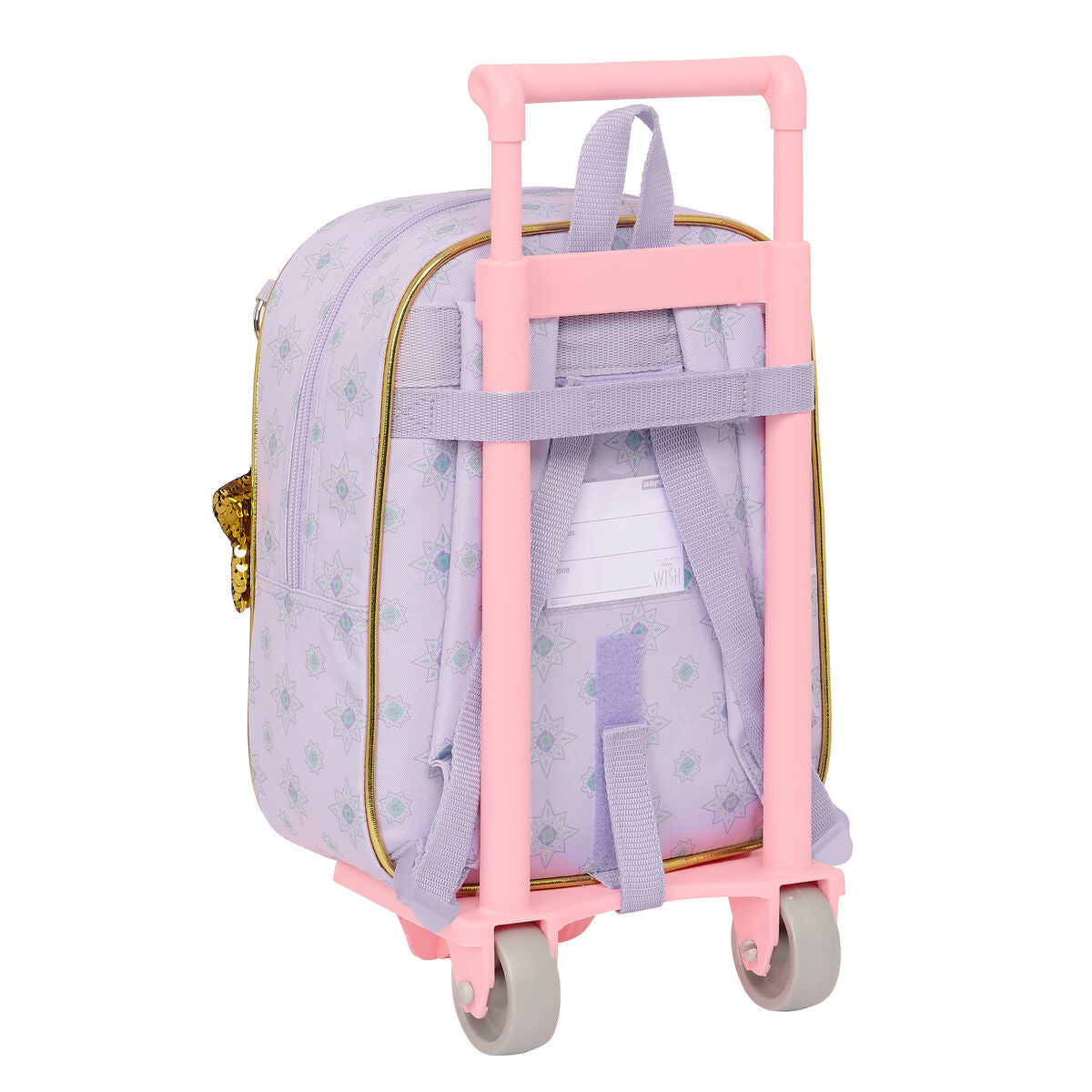 Ghiozdan cu Roți Wish Liliachiu 22 x 27 x 10 cm - Birou și papetărie, Material școlar și educațional