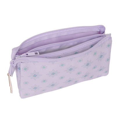 Penar triplu Wish Liliachiu 22 x 12 x 3 cm - Birou și papetărie, Material școlar și educațional